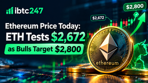 Ethereum Price Today: ETH Tests $2,672 as Bulls Target $2,800