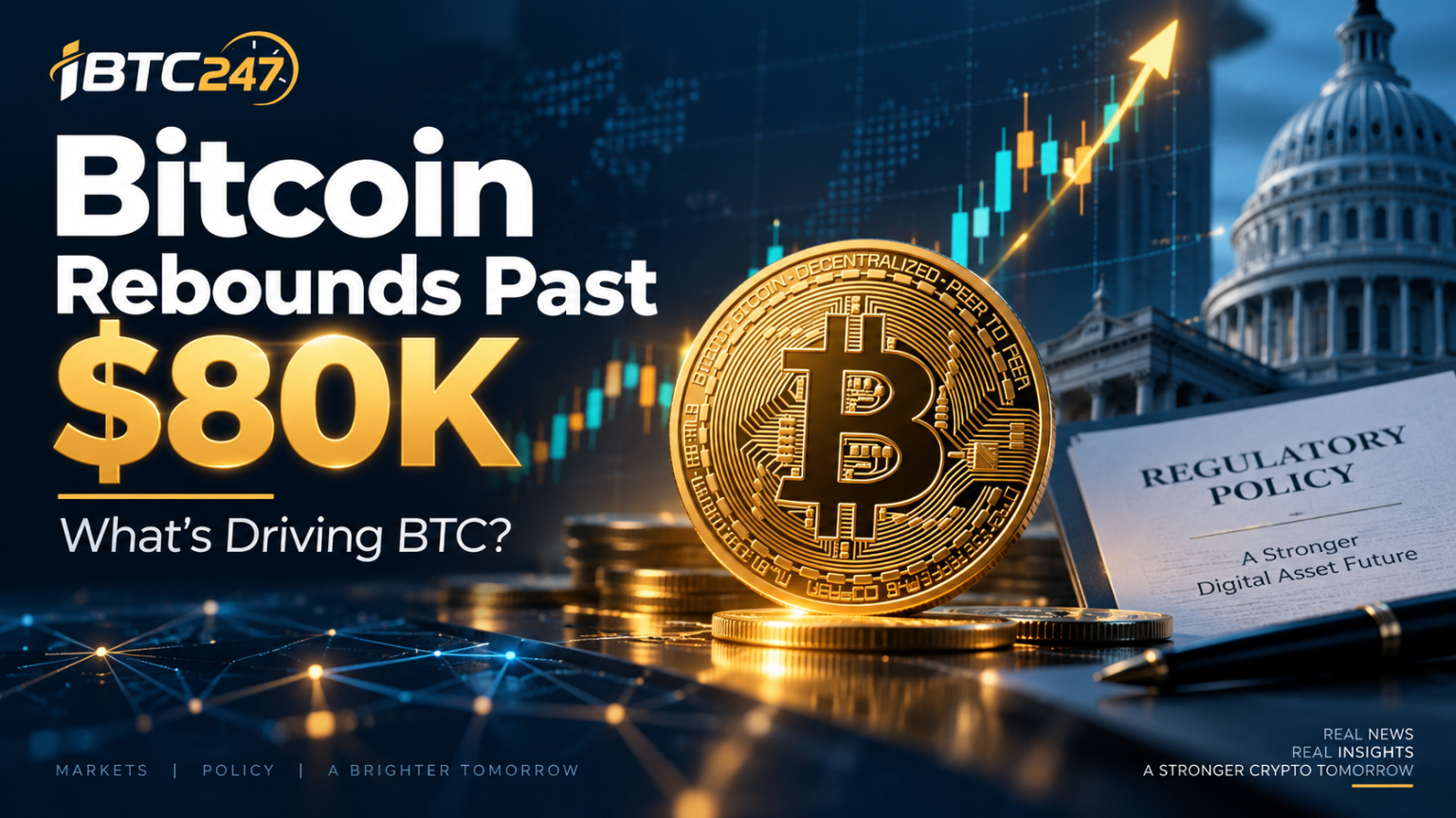 Bitcoin Rebounds Past $80K Amid New Policy Moves: What’s Driving BTC? Bitcoin Rebounds Past $80K Amid New Policy Moves: What’s Driving BTC?