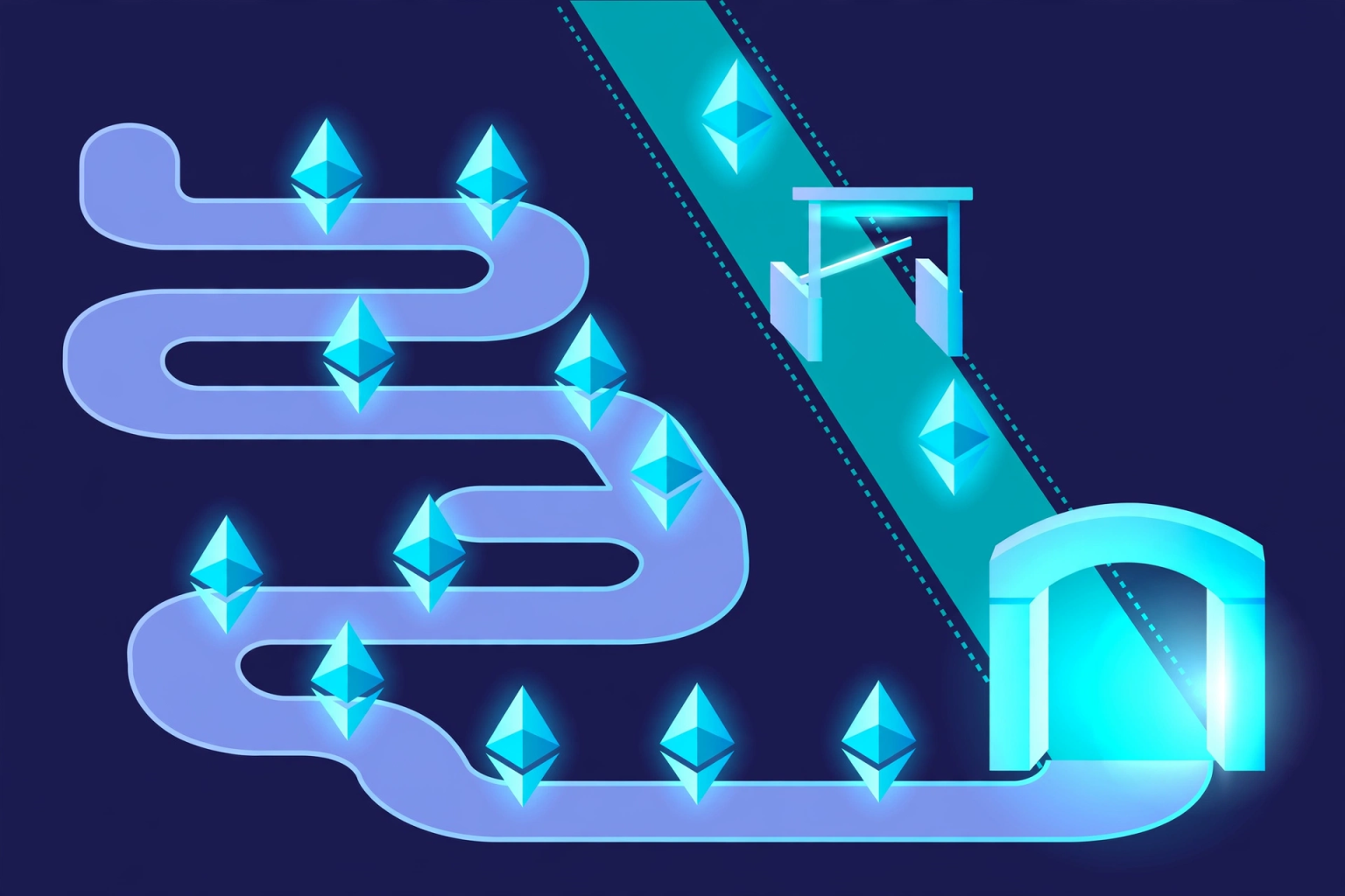 How to Buy Chainlink (LINK) in 2026 Illustration of the Ethereum unstaking exit queue with an instant option